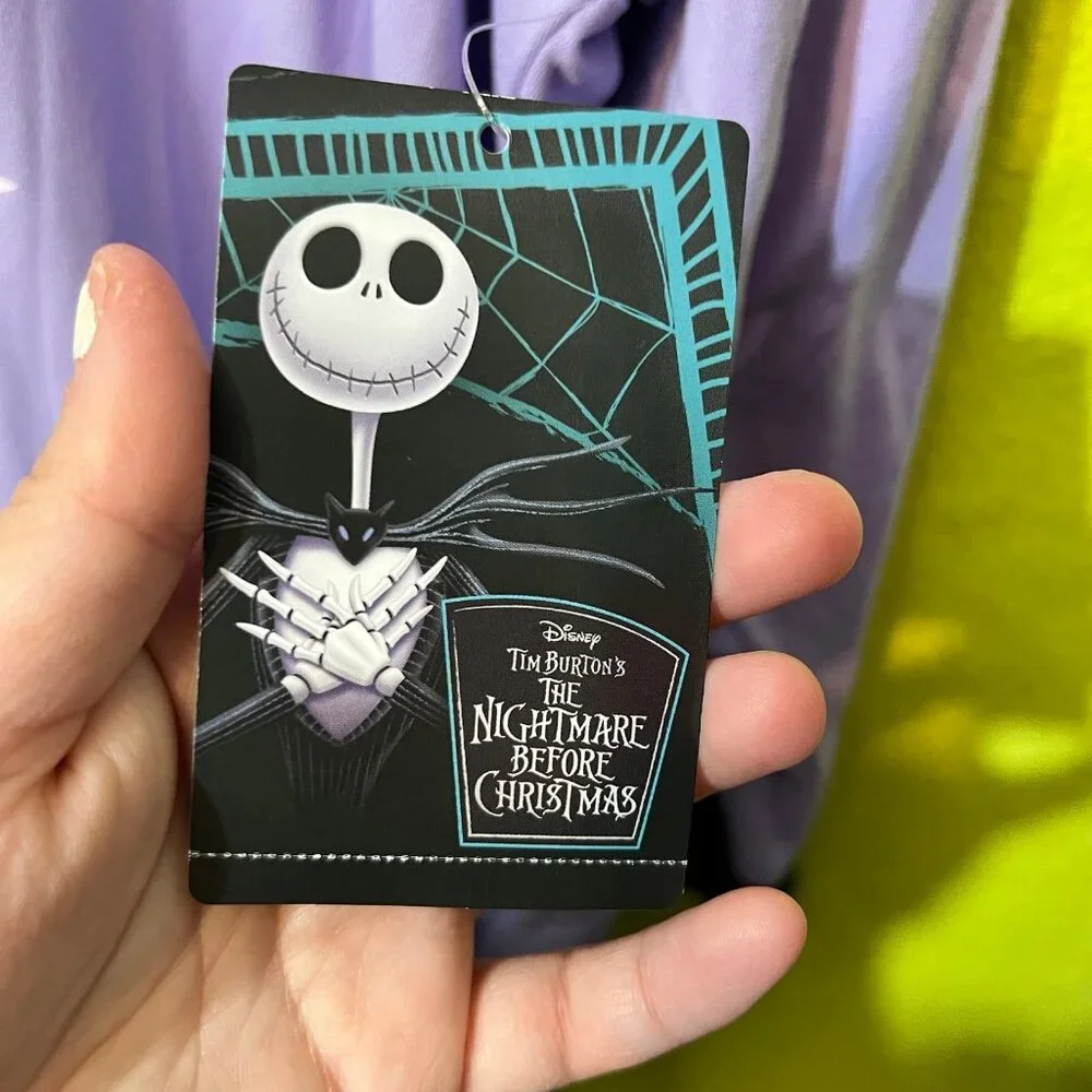 Disney's Nightmare Before Christmas Women's Sleepshirt PJ NBC New L 12-14 - Picture 8 of 11